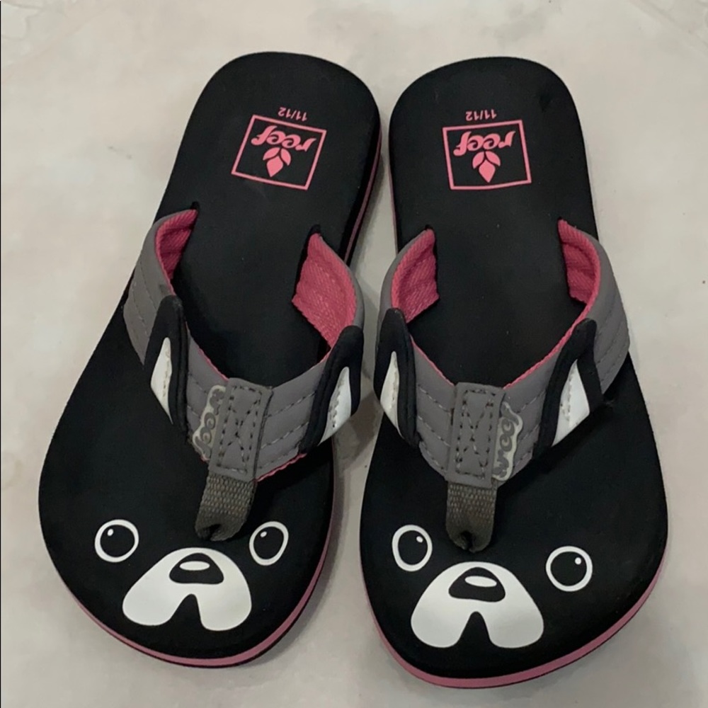 Girls Reef Flip Flops - Size 11/12